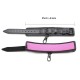 Menottes Noir-Rose 