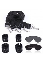 Kit pour le lit Bed Bindings Noir