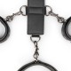 Collier et menottes Restraint Set Simili 