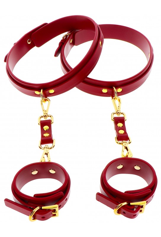 Attaches Cuisses-poignets Taboom Rouge 