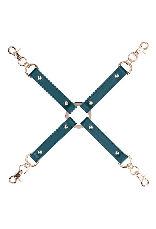 Hogtie pour Menottes Connector Bleu 