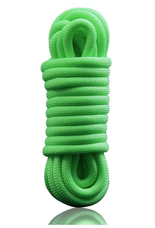 Corde de bondage Luminous 5M Verte 