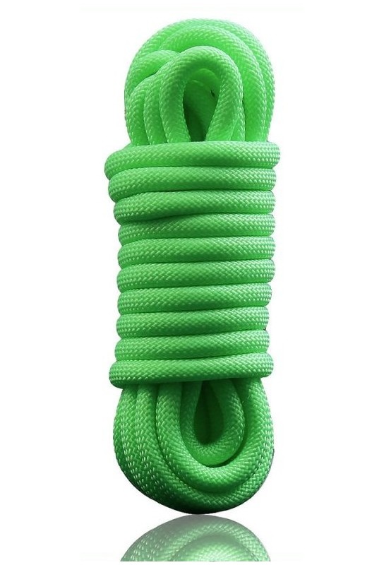 Corde de bondage Luminous 10M Verte 