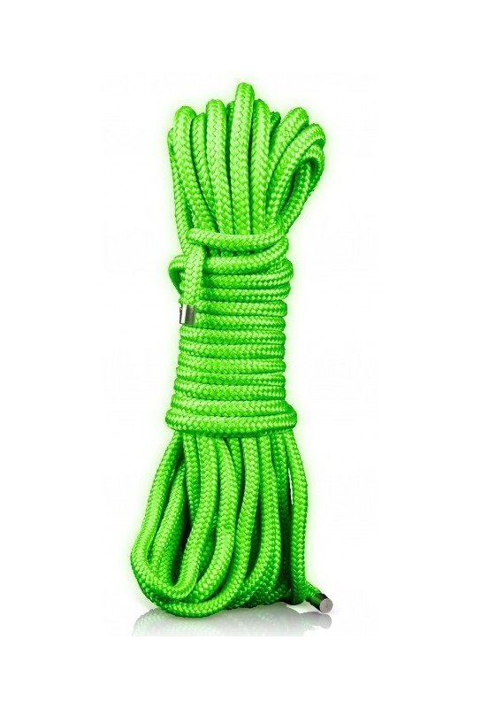 Corde de bondage phosphorescente Glow Rope 10M 
