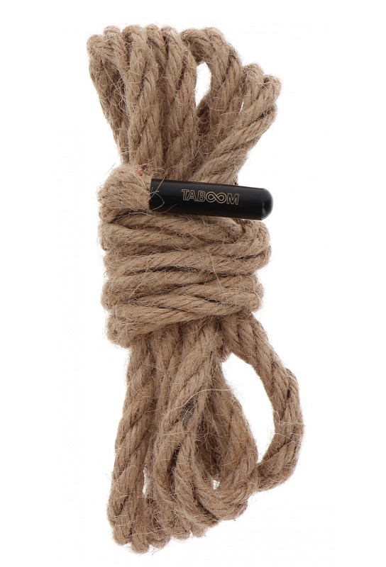 Corde de bondage en Chanvre Taboom 1.5m - Épaisseur 7mm 