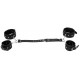 Attaches Bras-Poignets BACK BICEPS Noires 