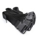 Lot de 7 Sangles Attaches Camisole Claps Noires 