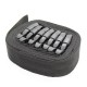 Lot de 7 Sangles Attaches Camisole Claps Noires 