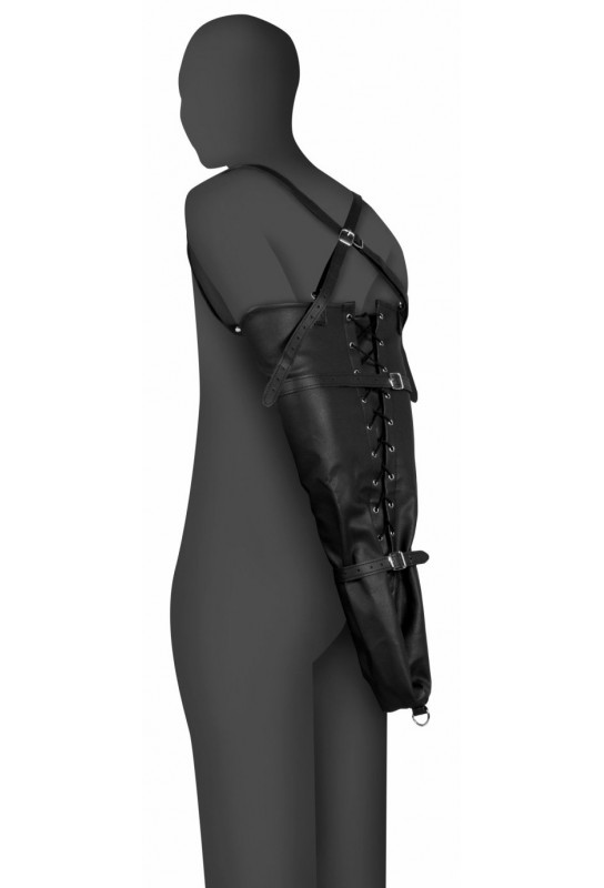 Camisole pour Bras Lace-Up Full Noire 