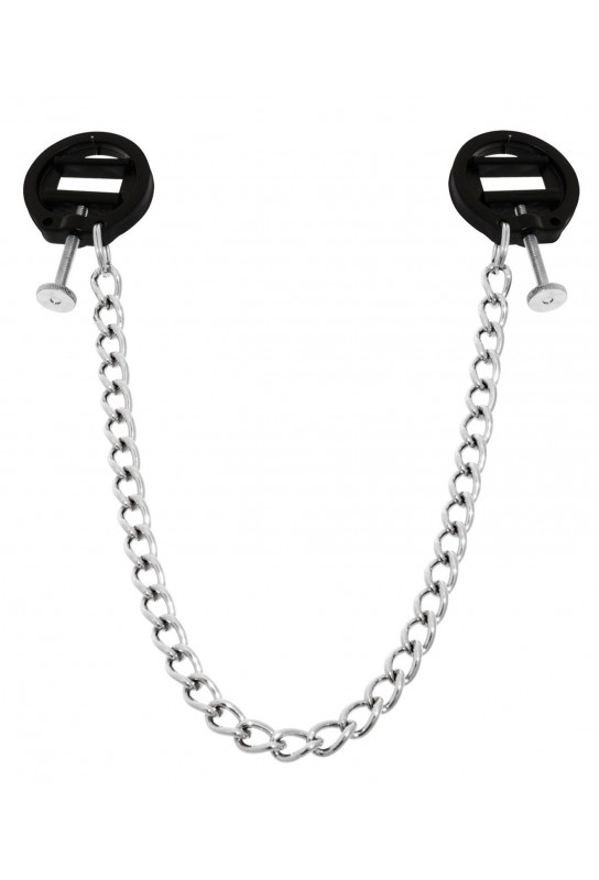 Pinces pour tétons avec chaîne ROUND 4cm 