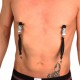 Pince à seins avec poids en cuir 80g X 2 - 2 pièces 