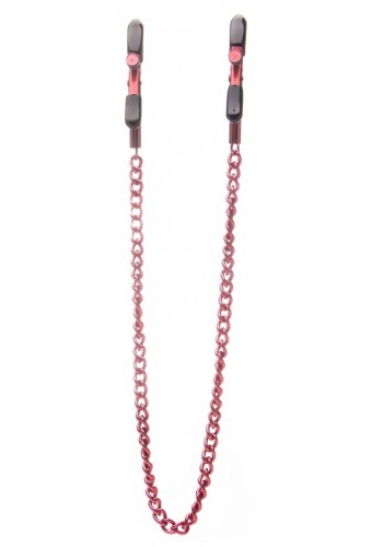 Pince-tétons ajustables Nip Secrets Rouges 