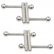 Pince-Tétons Twin Screws x2 