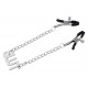 Pince-Tétons avec plaque Slut 38cm 