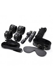 Coffret BDSM 7 Pièces Wicked Noir 