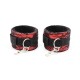Kit Bondage Collier + Menottes Rouge 