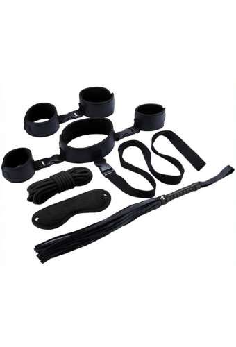 Kit Bondage Néoprène 6 pièces 