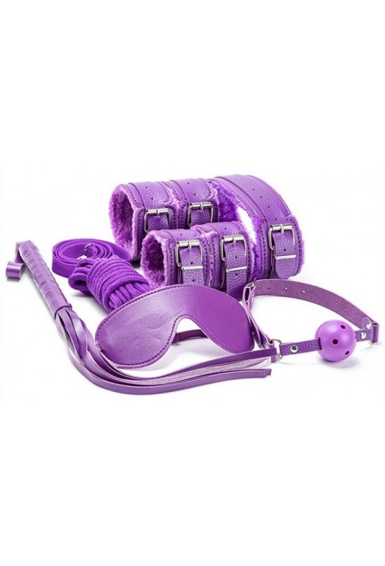 Coffret BDSM 7 pièces Wicked Violet 
