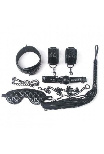 Kit SM Diamond Lines Black - 5 pièces 