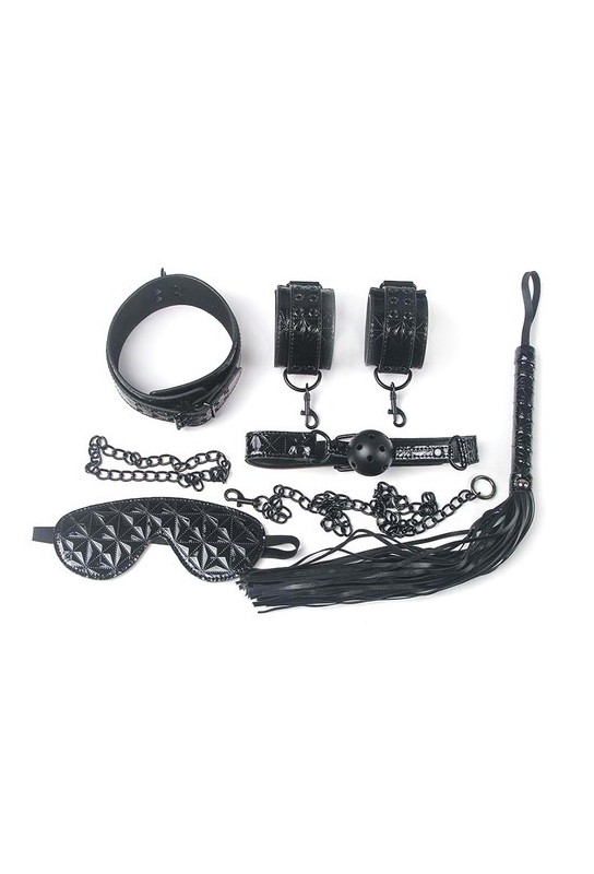 Kit SM Diamond Lines Black - 5 pièces 