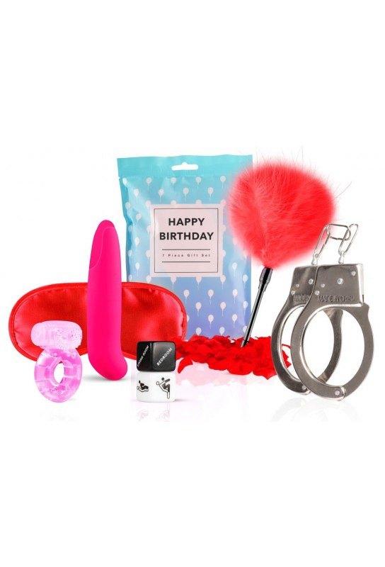 Coffret de 7 sextoys Happy Birthday 