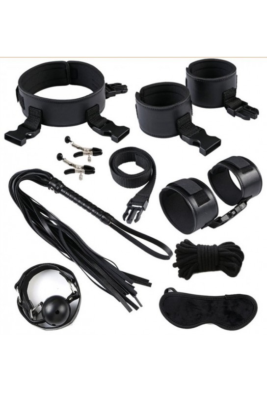 Kit Eye-Splice Noir 8 pièces 