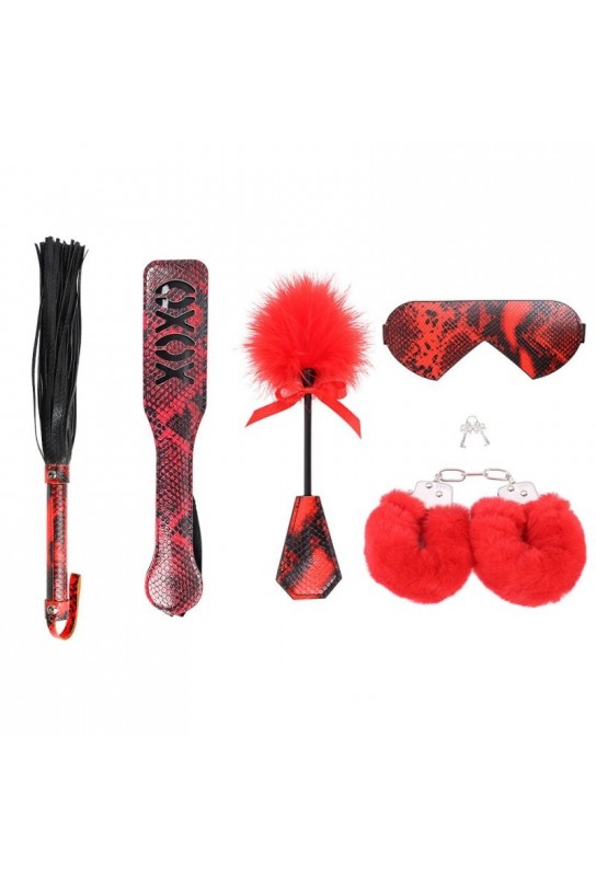 Kit SM Camelia 5 Pièces Rouge et Noir 