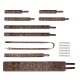 Kit SM 5 Pièces Vinty Marron 
