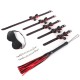 Kit Sexy Bow 5 Pièces Noir-Rouge 