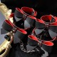 Kit Sexy Bow 5 Pièces Noir-Rouge 