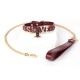 Coffret SM Slave 2 Pièces Bordeaux 