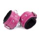 Menottes de poignets Furcuffs Noir-Rose 