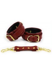 Menottes Pin Lock Rouge foncé