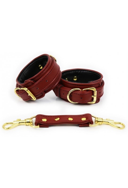 Menottes Pin Lock Rouge foncé 