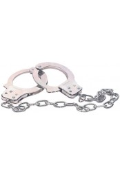 Menottes en métal avec Chaîne 50cm