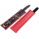 Menottes de poignets rembourrées Thicken Noir-Rouge 