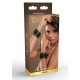 Menottes de poignets Studded Vogue Noires 