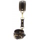 Menottes de chevilles Studded Vogue Noires 