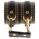 Menottes de chevilles Studded Vogue Noires 