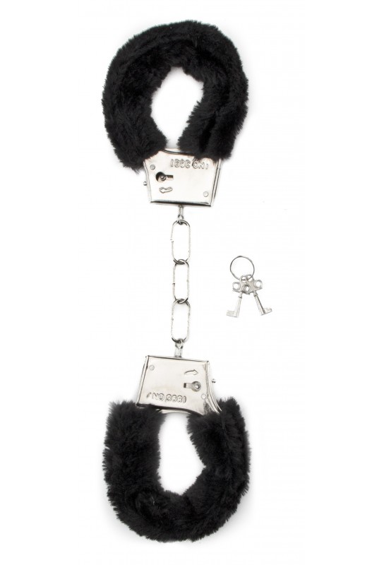 Menottes en fourrure Furry - Black 