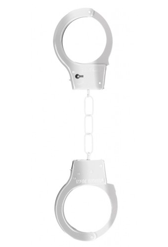 Paire de menottes en métal Cuffs On Argentées 