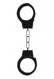 Paire de menottes en métal Cuffs On Noires