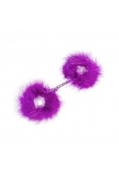 Menottes Boa Feather Violet