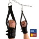 Deluxe menottes suspension en cuir - Mains 
