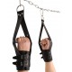 Deluxe menottes suspension en cuir - Mains 