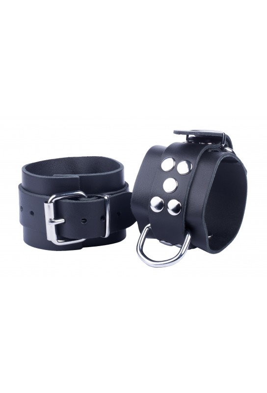 Menottes en cuir Ultra Noires 