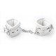 Menottes de chevilles Cuff Bomb Blanches 
