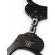 Menottes en métal Double Lock Noires 