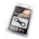 Menottes en métal Cuff Hinged Noires 