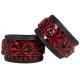 Menottes de poignets Luxury Rouge 